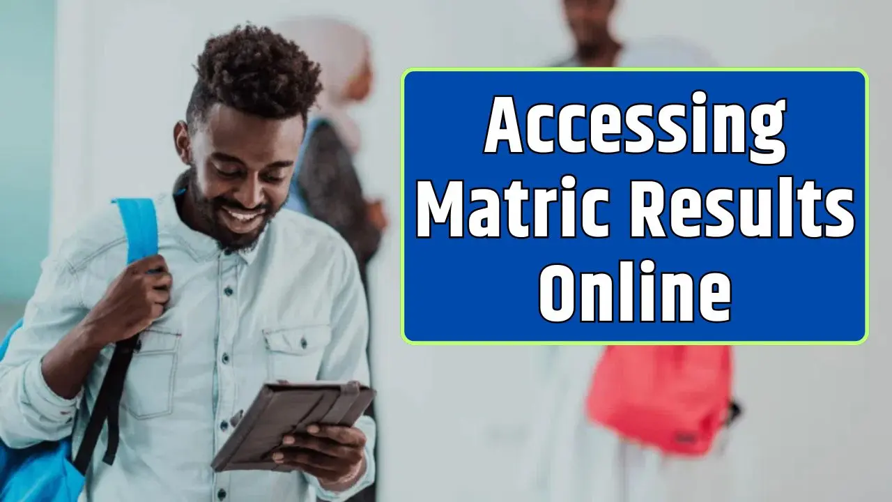 Accessing Matric Results Online