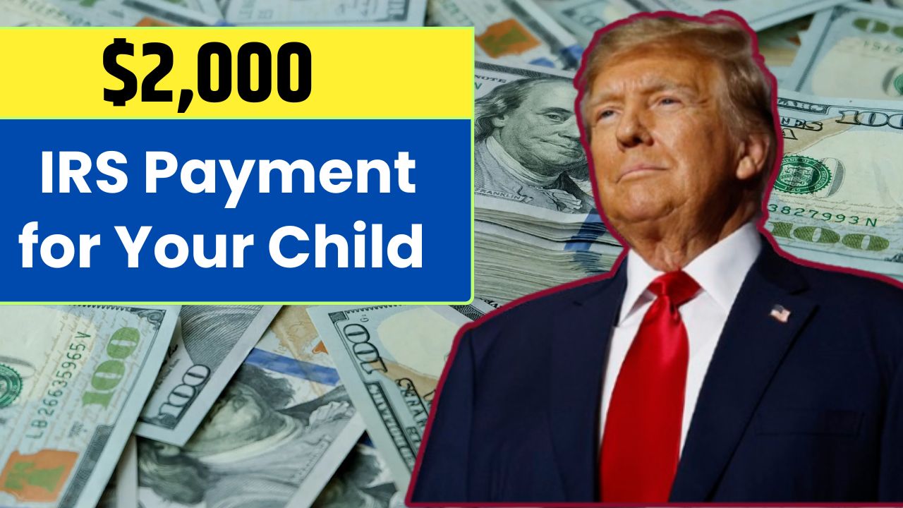 IRS Payment for Your Child