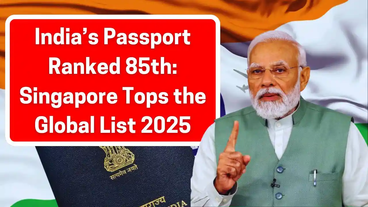 Indias Passport Ranked 2