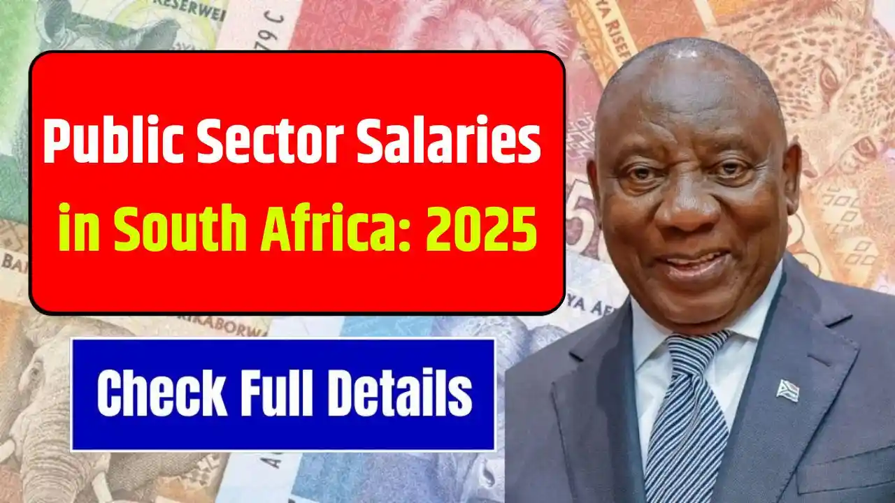 Public Sector Salaries in South Africa 2025