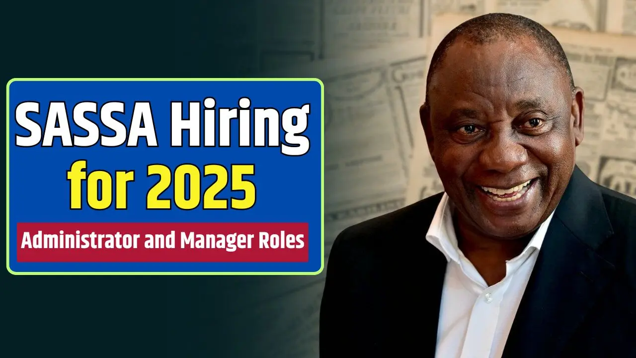 SASSA Hiring for 2025