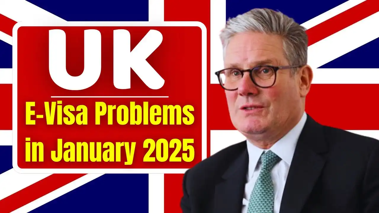 UK E Visa Problems in January