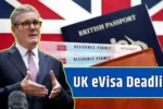 UK Government Warns eVisa Deadline